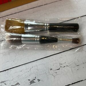 Bare Escentuals Dual Makeup Brush Set - Black and Brown